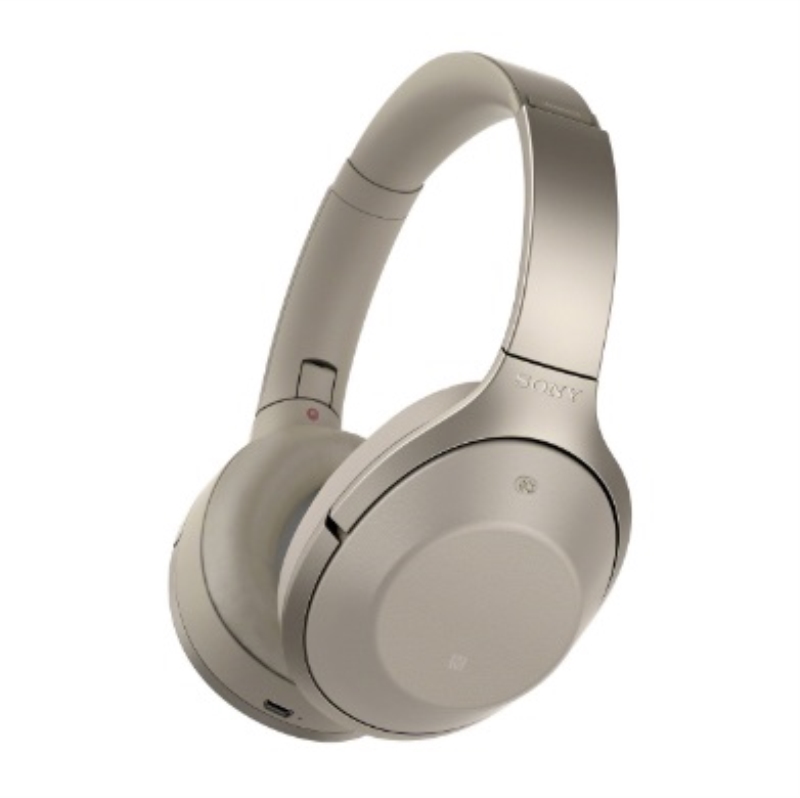 SONY Cuffie a padiglione Sony Hi-Res wireless bluetooth champagne